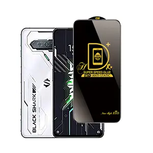 WEADDU D + ESD pelindung layar kaca tempered, Anti statis untuk xiaomi Black Shark 4S Pro