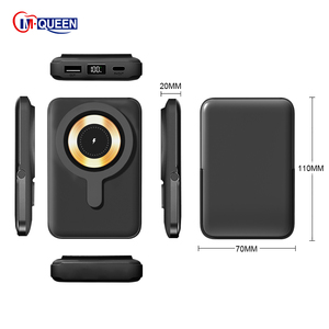 Banco de Energía Portátil OEM/ODM de 10000mAh con Carga Inalámbrica Magnética, Soporte y Cargador Portátil para Teléfonos Celulares - Product Image 4