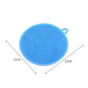 Tapis isolant thermique et lingettes de cuisine en silicone multicolores de forme ronde, vente chaude - Product Image 6
