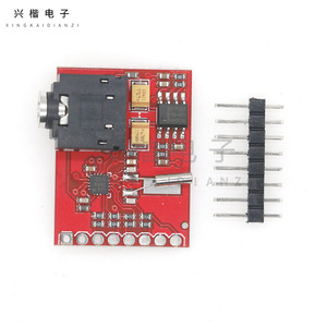 Módulo PCB de la placa de evaluación del sintonizador FM Si4703 para placas educativas Arduino Maker - Product Image 3