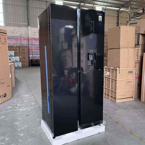 Refrigerador de Doble Puerta de Gran Capacidad, Enfriado por Aire, Sin Escarcha, de Acero Inoxidable, Clase Energética para - Product Image 2