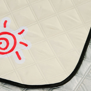 Tapis de pique-nique pliable portable doux à faible MOQ avec poignée de transport intégrée, couvertures de camping pour le camping, le parc, <span class=keywords><strong>la</strong></span> plage, l'herbe - Product Image 4