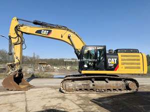 Excavadora de cadenas usada original japonesa de 36 toneladas Cat 336D2 en buen estado y a precio económico para construcción en Shock - Product Image 5