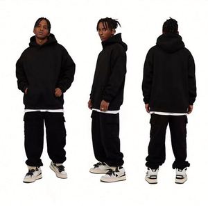 Fabricante de Sudaderas H5374, Sudaderas Extra Grandes Personalizadas de Alto Peso, 520 Gramos, Sudaderas de Gran Tamaño - Product Image 1