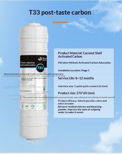 Meilleures ventes - Cartouche de filtre à eau à ultrafiltration à trois étapes de style coréen à connexion rapide PP/UDF/CTO 10 pouces - Garantie de 6 mois - Product Image 6