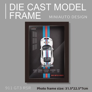 Legierung Auto-Modell 3D Hängendes Gemälde 1:32 <span class=keywords><strong>Lecon</strong></span> Supersportwagen-Modell Fotorahmen Geschenk Heimdekoration - Product Image 3