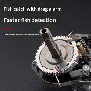 <span class=keywords><strong>Moulinet</strong></span> de pêche à lancer d'appâts en eau douce, ultra-léger 174g, rapport 7.2:1 haute vitesse, frein magnétique anti-recul 5kg max, céramique, pour gaucher - Product Image 3