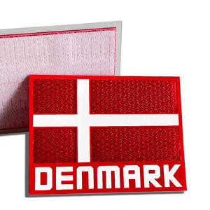 Insignia de fútbol Transferencia de calor Parche Flock Club de fútbol Jersey 3D Campeones populares de flocado Parche personalizado - Product Image 3