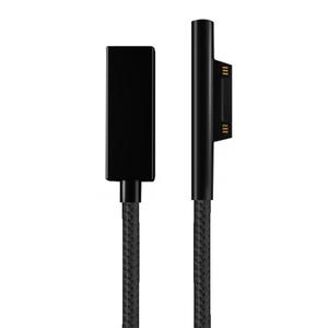 यूएसबी सी डी चुंबकीय नायलॉन चार्जिंग केबल सतह प्रो के लिए 7 8 9 10 बुक गो rt - Product Image 4