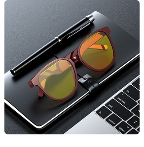 MK24012403 MP3 5,0 Smart Digital Audio Gafas de Sol para exteriores Tonos con estuche Paño de limpieza Gafas - Product Image 4
