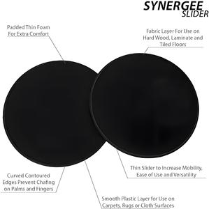Coordinated Training <strong>Sliding</strong> Pad Round 2PCS Yoga <strong>Sliding</strong> <strong>Disk</strong> - Product Image 2