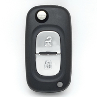 Carcasa de Repuesto para Llave de Coche con Control Remoto Plegable y Ranura