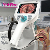 Appareil et instrument d'endoscopie animale haute résolution avec logo personnalisé pour le diagnostic et le traitement en clinique vétérinaire