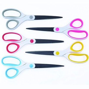 Bán Buôn Đa Năng 8 Inch Thép Không Gỉ Văn Phòng Sắc Nét Kéo Nhà Sử Dụng Chung Biểu Tượng Tùy Chỉnh Đa Màu Sắc Văn Phòng Kéo - Product Image 1
