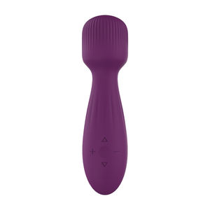 Masajeador Corporal Recargable de Mano con Múltiples Velocidades, Cabezal de Silicona, Herramienta de Masaje para Relajar los Músculos - Product Image 1