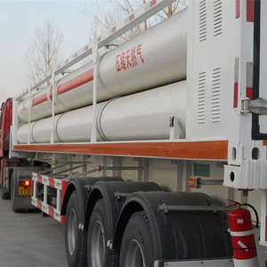 Semirremolque de Tubo Largo para GNC de 40000L y 20MPa para Distribución de Gas Natural - Product Image 1