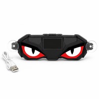 Luz LED Solar Ojo de Diablo Serie Magic Pupil, Lámpara de Advertencia Dinámica para Modificación de Ventana Trasera de Camiones y Furgonetas