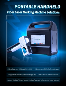 Tyre Laser <b>Engraving</b> Portable Handheld Mini Fiber Marking Laser <b>Machine</b> Factory Directly Supply 20wfibre Laser <b>Engraving</b> <b>Machine</b> - Product Image 2