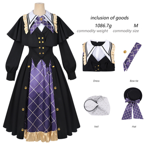 ชุดคอสเพลย์อนิเมะ <span class=keywords><strong>Identity</strong></span> <span class=keywords><strong>V</strong></span> ชุดนักโทษหญิง ชุดน่ารักสไตล์โกธิค ชุดฮาโลวีน ชุดงานคาร์นิวัล ชุดอนิเมะ - Product Image 3