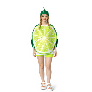 ชุดคอสเพลย์รูปผลไม้ส้มโอสำหรับผู้ใหญ่ ชุดปาร์ตี้พร้อมหมวก - Product Image 1