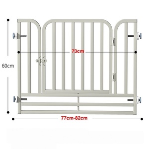 <span class=keywords><strong>Barrière</strong></span> de sécurité <span class=keywords><strong>pour</strong></span> animaux de compagnie sans perçage, réglable de 60 à 100 cm, en fer, <span class=keywords><strong>pour</strong></span> escaliers et portes, protection enfant, sans perçage - Product Image 2