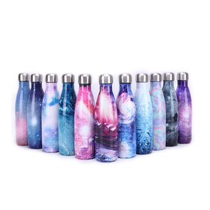 Wholesale 500ml 1000ml Thermal Double Wall Stainless Steel Sport Water Bottle With Custom Logo - Product Image 2