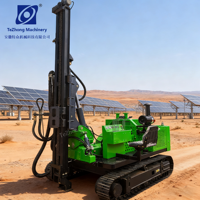 Kleiner Hydraulischer PV-Pfahlrammer, Spezialisiert für PV-Bodenpfahlverlegung, Robust, Langlebig & Hocheffizient