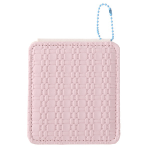 Folding <b>Mirror</b> <b>Square</b> Portable Travel Makeup <b>Mirror</b> With Beaded Strap - Product Image 1