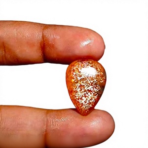 Pierre de soleil naturelle en vrac pierre précieuse Cabochon poli mélange forme cristal pour bijoux pendentif faisant toutes les tailles disponibles - Product Image 1