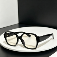 Lunettes de soleil polarisées carrées classiques vintage, monture épaisse en acétate, légères, protection UV400, vente en gros d'usine, unisexe