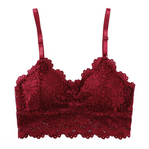 Women Lace <b>Bra</b> <b>Push</b> <b>up</b> Tops <b>Wireless</b> Lingerie Sexy Women Bralette Female Underwear Full Cup Comfortable <b>Bra</b> Without Underwire - Product Image 5
