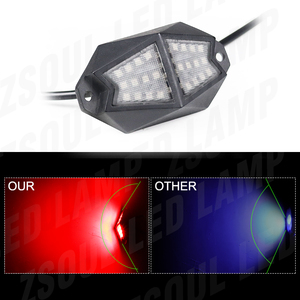 Đèn <span class=keywords><strong>Led</strong></span> Đá Nhiều Màu Cho Xe Hơi 4 6 8 12Pods Với Điều Khiển Bằng Ứng Dụng Đèn Trang Trí Dưới Gầm Xe RGB Cho Xe Tải Thuyền Du Thuyền Bộ Đèn Neon - Product Image 5
