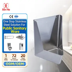 Mini Emergency Wall Hung Mobile Toilet Bowl Stainless Steel Urinals For Men Outdoor