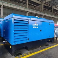 Compresseur d'air à vis Liutech LUY300 295KW portable à moteur diesel, neuf, certifié CE, pour la construction, l'exploitation minière, le textile et l'industrie du verre