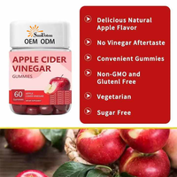 Vente directe d'usine, gommes au vinaigre de cidre de pomme, perte de poids et renforcement de l'immunité, complément détox et beauté