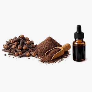 Extracto de especias de clavo, que es perfecto para realzar platos culinarios con su esencia cálida, dulce y ligeramente picante. - Product Image 1