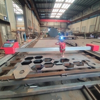 Machine de découpe à la flamme CNC haute précision et robuste pour acier au carbone moyen et épais de 6 à 150 mm, pour l'industrie des structures en acier |   OEM