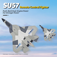 Modèle d'avion télécommandé RC Su 57 2CH, avion électrique télécommandé, planeur à grande vitesse, meilleur cadeau pour les enfants et les adultes, avion de loisir le plus vendu