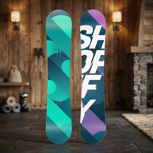 Snowboard 159 cm in Fibra di Carbonio, Costruzione Sandwich Cap Resistente, per Sport Invernali e Gare - Product Image 3