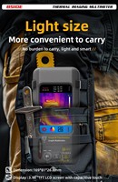 BSIDE SH7 Thermal Imager Multimeter Layar Sentuh Genggam Pengukur Suhu Presisi Tinggi Pekerjaan Listrik Renovasi Rumah