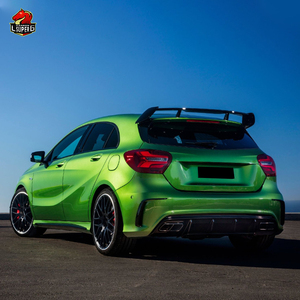 Kit Carrozzeria Stile A45 W176 per <span class=keywords><strong>Mercedes</strong></span> <span class=keywords><strong>Benz</strong></span> Classe <span class=keywords><strong>A</strong></span> W176 2012 2013 <span class=keywords><strong>2014</strong></span> 2015 2016 2020 Paraurti Anteriore Posteriore Minigonne Laterali Kit Corpo Vettura - Product Image 3