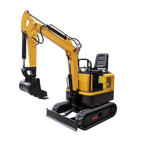 Mini-excavatrice sur chenilles 1 tonne <span class=keywords><strong>EB08</strong></span> avec godet de 20 cm, moteur hydraulique Eaton haute performance, vente en gros d'usine, livraison gratuite - Product Image 1