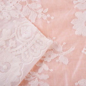 Текстильная ткань белая вышивка швейцарские шифоновые петельки 100% хлопок вышивка ткань женская одежда египетская хлопчатобумажная ткань - Product Image 3