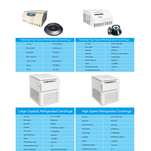 A máquina refrigerada alta velocidade 21000r/min do centrifugador refrigerou o laboratório da capacidade 6x500ml do centrifugador - Product Image 2