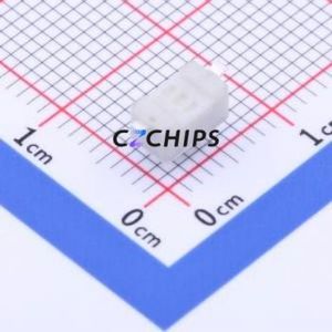 YTSB013A0502501B Tactile Switch SMD,6x3.5mm Switch Single Pole Single Throw Rectangle Button 2.5N Vertical Mount - Product Image 2