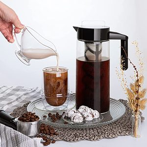 Bán sỉ BPA miễn phí xách tay 900 1200 2000ml lạnh nhỏ giọt cà phê với các Takeya cấp bằng sáng chế Deluxe lạnh Brew Iced cà phê Maker - Product Image 1