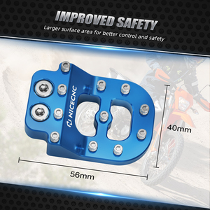 NICECNC pour <span class=keywords><strong>KTM</strong></span> <span class=keywords><strong>690</strong></span> SMC R Enduro R 2012-2024 <span class=keywords><strong>2023</strong></span> Dual Control Pédale de frein Step Tip Husqvarna 701 Enduro <span class=keywords><strong>SUPERMOTO</strong></span> 2016-2024 - Product Image 2