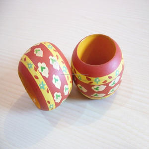 Rond de serviette en bois sculpté exclusif Best Crafts Article stocké - Product Image 5