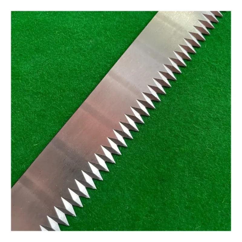 Factory Oem Customized Packaging Machine Serrated Knives For Cutting Paper Bags T Shape Cutter Band Saw Blade