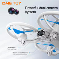 Mini drone aérien avec caméra 4K, quadrirotor télécommandé avec transmission d'images HD GPS pour enfants unisexes de 2 à 4 ans